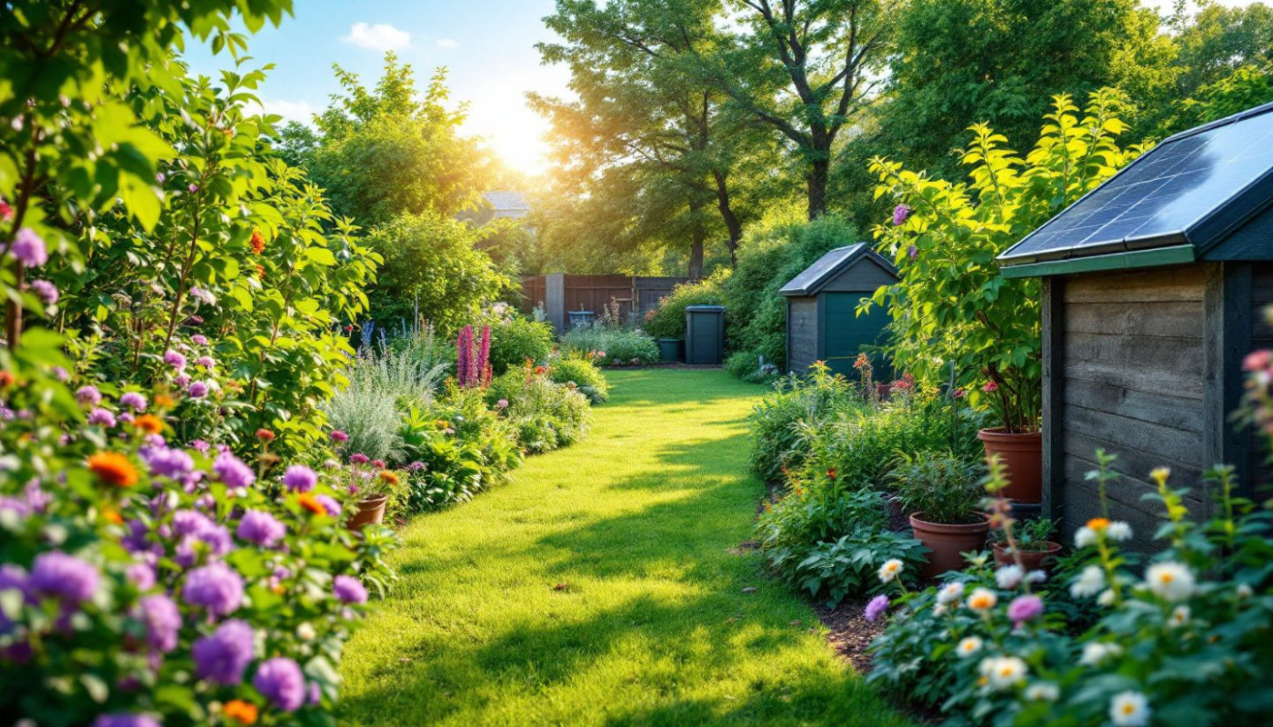 Maximiser les avantages d'un jardin éco-responsable chez soi